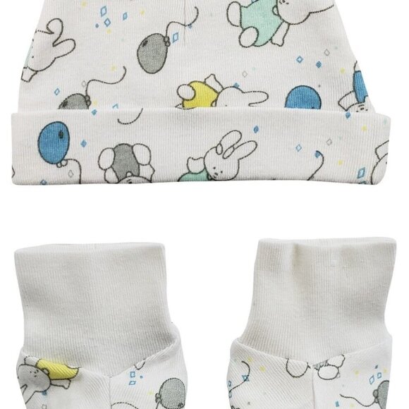 Baby/Infant/Ne wborn Cap and Bootie Set - Picture 3 of 4